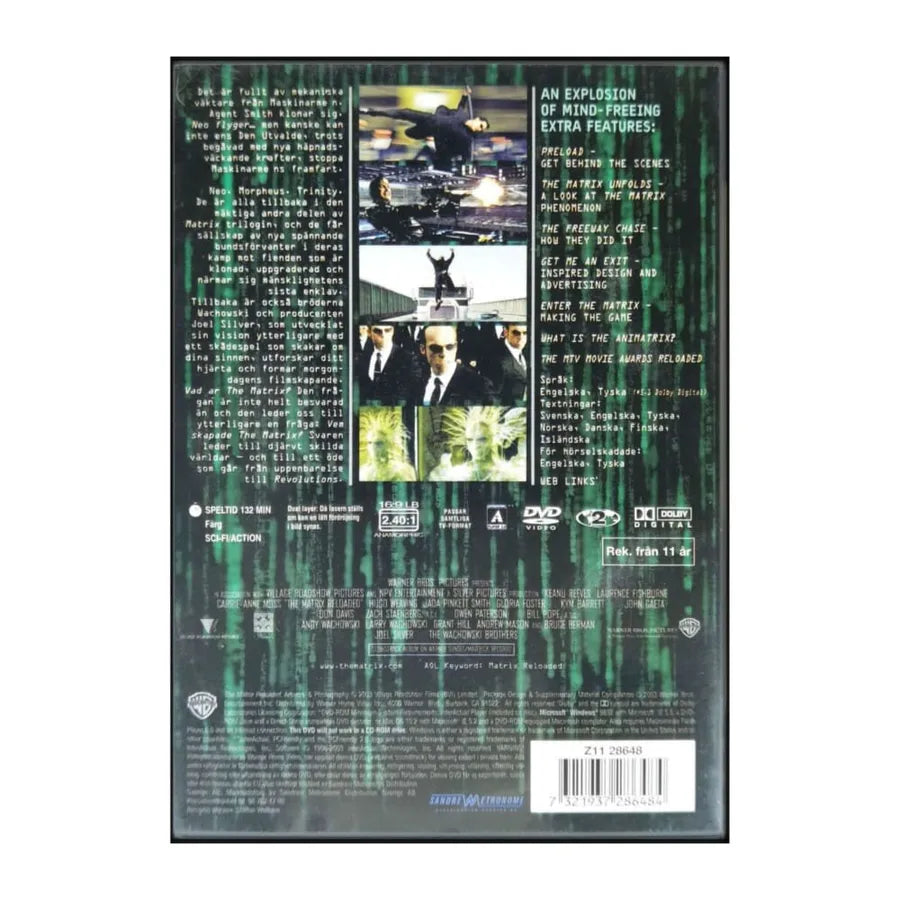 The Matrix Reloaded,2 disc