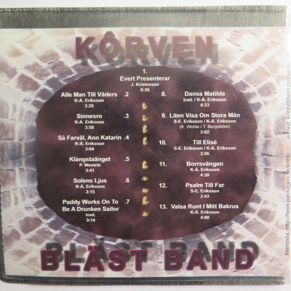 Kôrven & Bläst Band – Till Bruks...