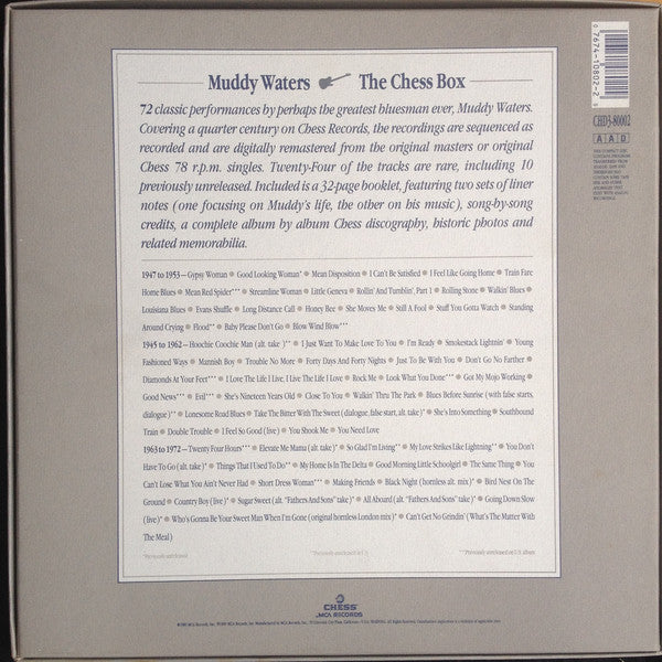 Muddy Waters – The Chess Box