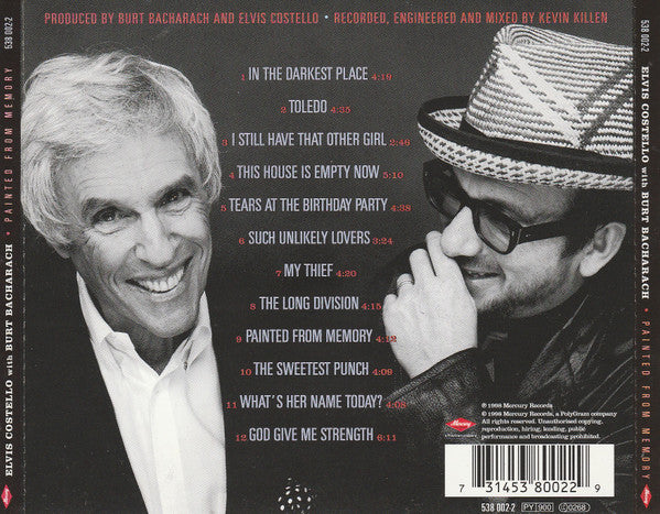 Elvis Costello & Burt Bacharach - Painted from memory