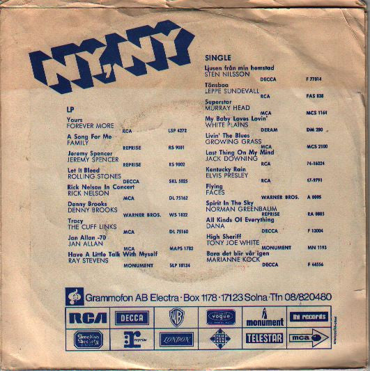 White Plains – My Baby Loves Lovin' - 7''