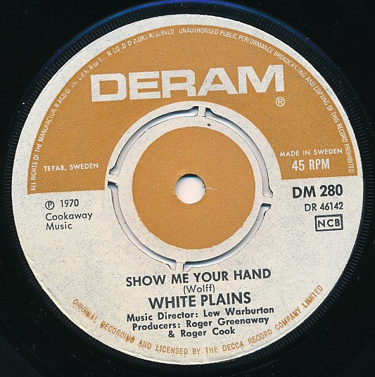 White Plains – My Baby Loves Lovin' - 7''