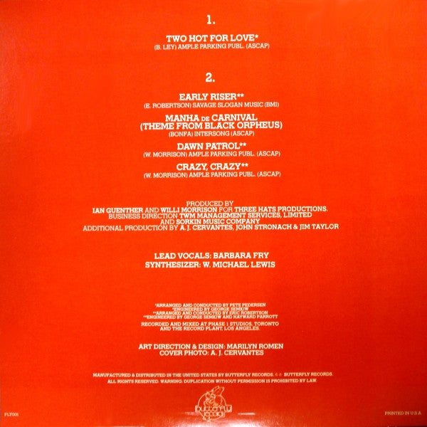 THP Orchestra – Two Hot For Love!