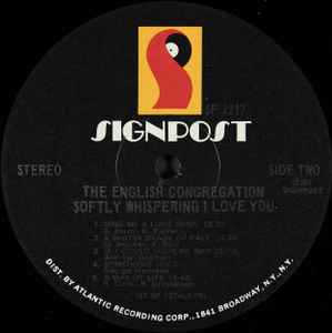 The English Congregation – Softly Whispering I Love You