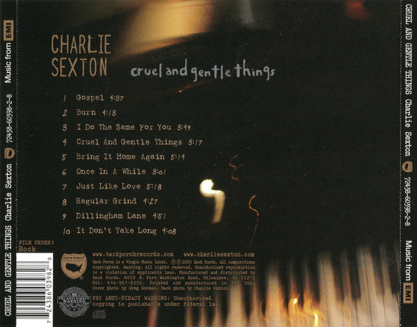 Charlie Sexton – Cruel And Gentle Things