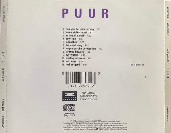 Soft Parade – Puur