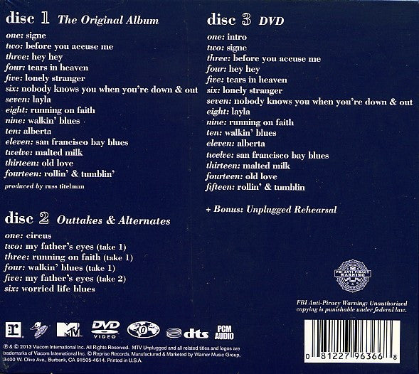 Eric Clapton – Unplugged