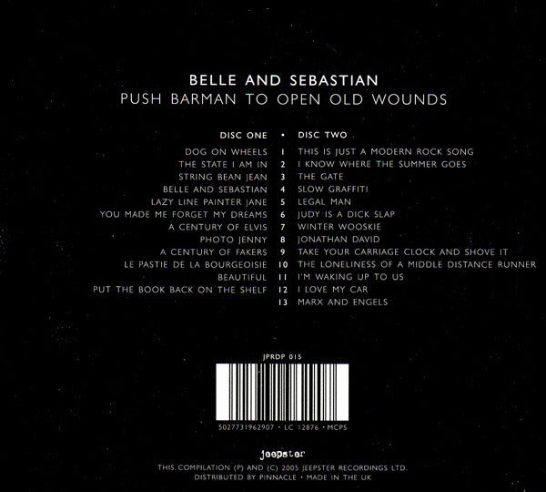 Belle & Sebastian - Push barman to open old wounds