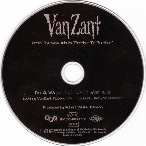 Van Zant – I'm A Want You Kinda Man