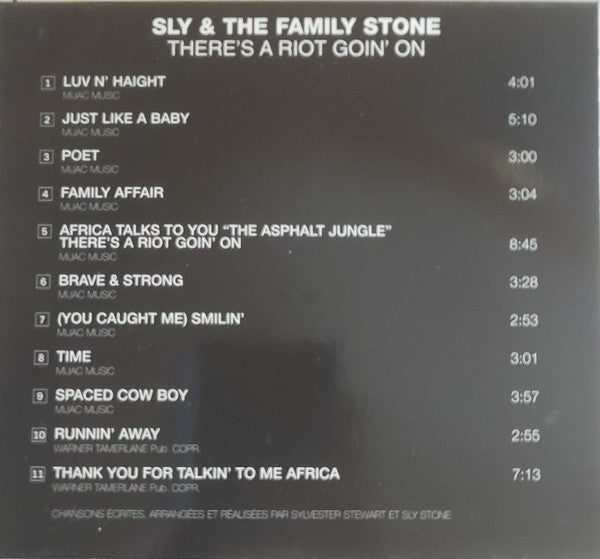 Sly & The Family Stone – There's A Riot Goin' On