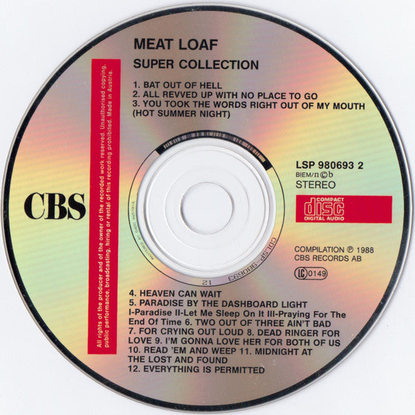 Meat Loaf – Anthology