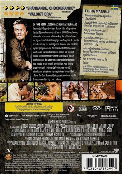 Blood Diamond,2 disc